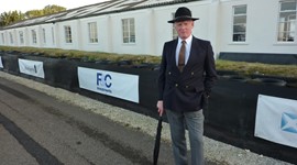 Chris O'Brien pictured at a Goodwood Revival meeting