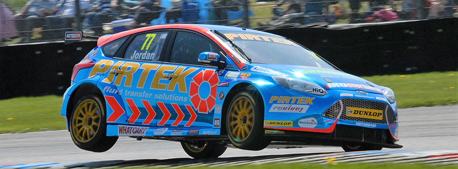 Andrew Jordan Wins BTCC Race 2 at Thruxton 2016