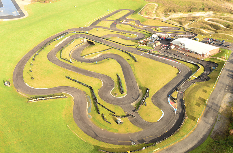 thruxton kart centre circuit layouts