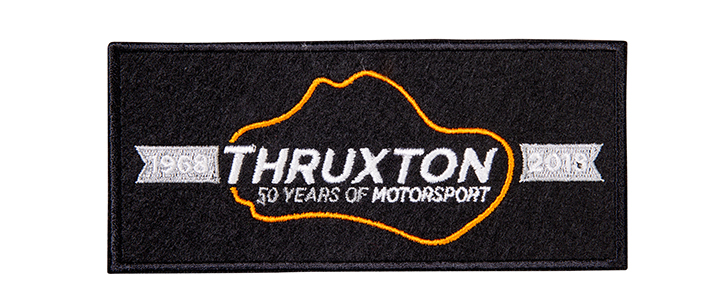 Image of Thruxton 50th anniversary cloth badge