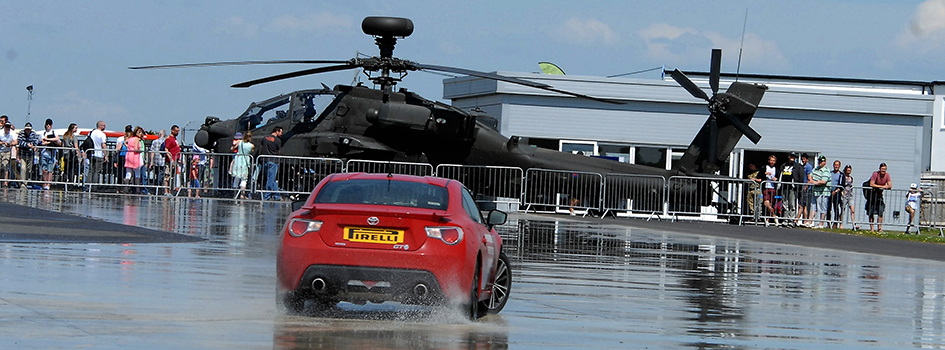 BTCC Skid Pan Display